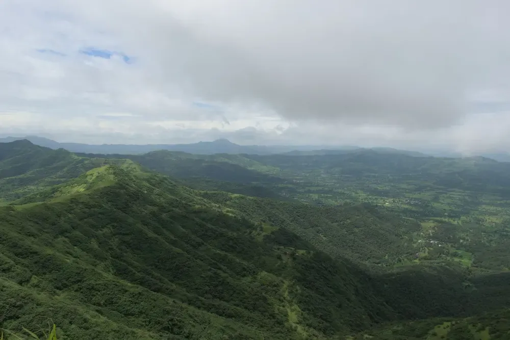 Sahyadri ridges near Pune, a setting for group treks